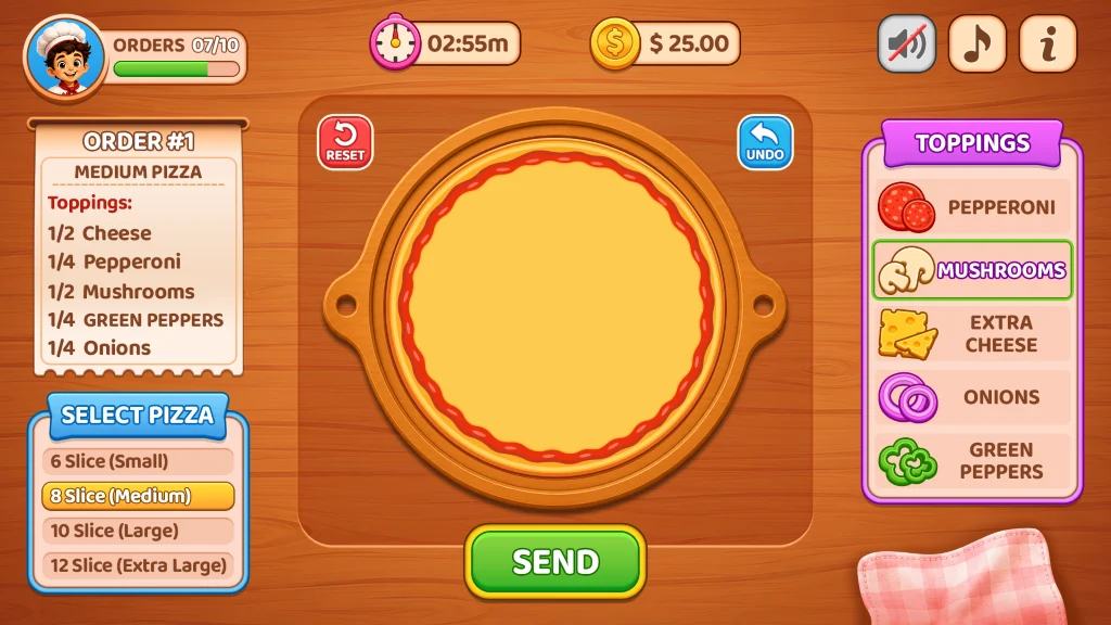 Free pizza math games for grade 5