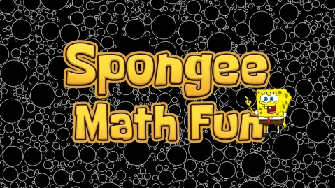 Discover interactive bubble math games for kids from Spongee Math Fun.