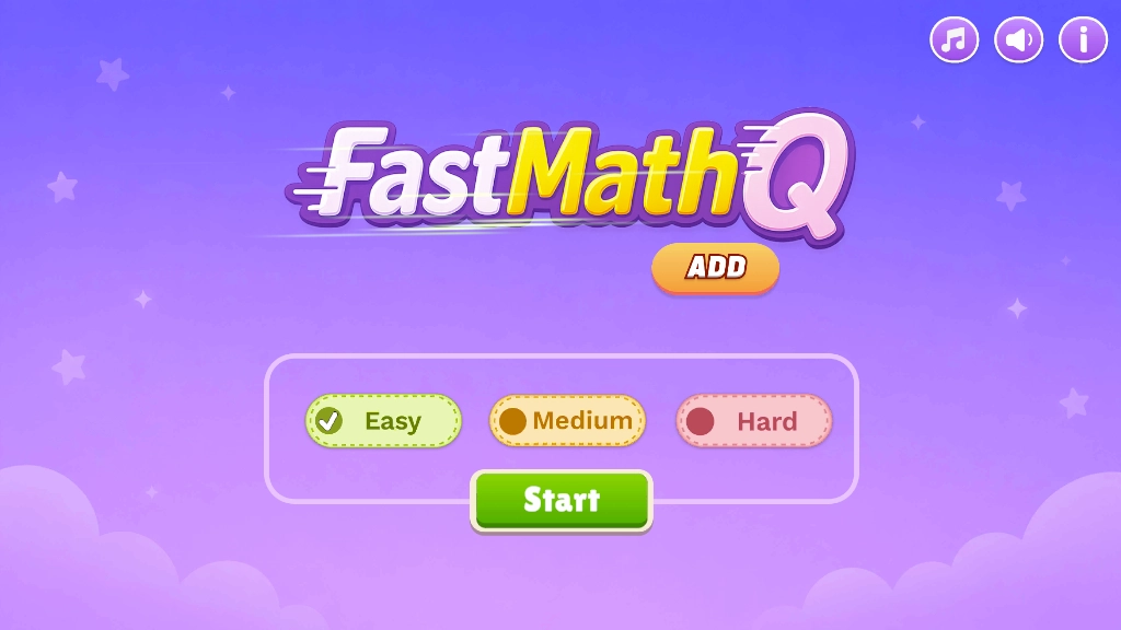 Super fun addition math game for kids